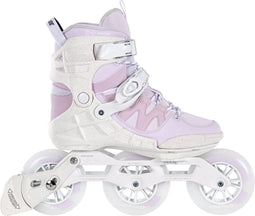 Powerslide Inline Skates Phuzion Argon 110 Softboot 83a Wit/roze Mt 37