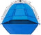 vidaXL - Strandtent - 2-persoons - waterdicht - snelontgrendeling - azuurblauw
