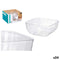 Kommenset Leknes CK80688 Transparant Plastic 800 ml 15,3 x 7 x 15,3 cm (24 Stuks)