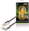 Profigold PROV1801 - HDMI-hogesnelheidskabel met Ethernet - 360 graden draaibare stekker - Goud Grijs Zwart