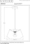 Lucide JESSICA - Hanglamp - Ø 30 cm - In hoogte verstelbaar - Zwart