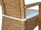 SVJ Eetkamerstoel Rechthoekig - 57 x 54 x 97 cm - Rotan - Bruin