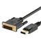 Garpex® DisplayPort naar DVI Kabel - Full HD 1080p - 1.8m - Zwart