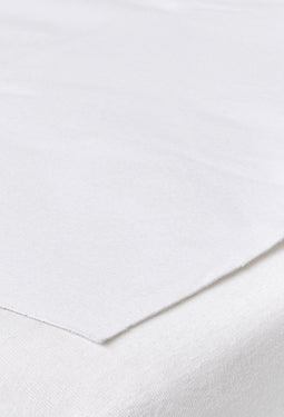 Meyco Baby Bedzeil - Ledikant - Waterdicht 50x90cm - Wit