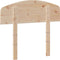 vidaXL - Hoofdbord - 90 - cm - massief - grenenhout