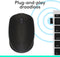 Logitech B170 - Draadloze Muis - 10 meter bereik - Zwart