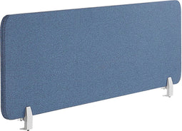 Beliani WALLY - Bureauscherm - Blauw - Kunststof