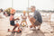 Scoot and Ride Highwaykick 1 - Loopfiets en step - Kantelbeveiliging - Peach