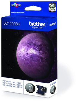 Brother LC-1220BKBP - Inktcartridge - Origineel - Zwart