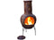 Sol-y-Yo Chimenea Mexicaanse Tuinhaard - 105 cm - Rood - Met zon