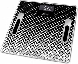 Digitale Personenweegschaal UFESA BE1855 zwart (30 X 30 cm)