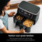 Ninja Foodi AF400EU - Dubbele Airfryer XXL - 9.5 Liter - 2470 Watt - Dual Zone Technologie