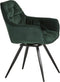 Eetkamerstoel Vince Groen Velvet | Le Chair