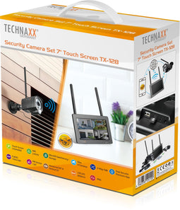 Technaxx TX-128 - Bewakingscamera set - 7" Touchscreen - Full HD IP66 (1x)