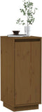 vidaXL - Dressoir - 31,5x34x75 - cm - massief - grenenhout - honingbruin