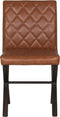 d-Bodhi Eetkamerstoel Alabama, bull recycled leather cognac