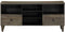 vidaXL - Tv-meubel - 100x33x46 - cm - massief - mangohout - zwart