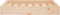 vidaXL - Hondenmand - 61,5x49x9 - cm - massief - grenenhout