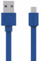 Allocacoc 10452BL/USBMBC - USB A naar USB 2.0 micro kabel - Blauw