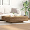 vidaXL - Salontafel - Artisan - Eiken - 100x100x31 - cm - Samengesteld - Hout
