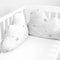 Wiegbeschermer HappyFriday Basic Kids Little star Grijs 60 x 40 cm