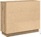vidaXL - Dressoir - met - LED - Artisan - Eiken - 90x32x75 - cm - Geengineerd - Hout