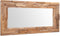 vidaXL - Decoratieve - spiegel - rechthoekig - 90x60 - cm - teakhout