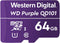 WD Purple SC QD101 - microSDXC 64GB - UHS-I Class 10
