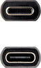 Nanocable 10.01.4400 USB-kabel USB 3.2 Gen 2x2 0,5 m USB C Zwart