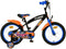 Hot Wheels 16 inch Kinderfiets - Jongens - Twee handremmen - Zwart Oranje Blauw
