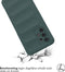 imoshion Hoesje - Geschikt voor Samsung Galaxy A32 (4G) - EasyGrip Backcover - Donkergroen