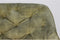 HSM Collection Eetkamerstoel Liverpool Velours/Metaal Mosgroen Set van 2