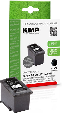 KMP 1516,4401 - Inktcartridge - Compatibel met Canon Pixma MG en MX series - Zwart