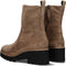 Paul Green 9017 - Enkelboots - Plateau en blokhak - Taupe - Maat 38