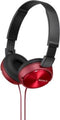 Sony MDR-ZX310AP - On-ear koptelefoon - Lichtgewicht opvouwbaar ontwerp - Rood
