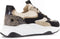 PS Poelman IVA - Dames sneakers - Chunky zool 4 cm - Zwart (38)
