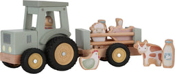 Little Dutch - Tractor met Trailer - FSC Hout - Little Farm