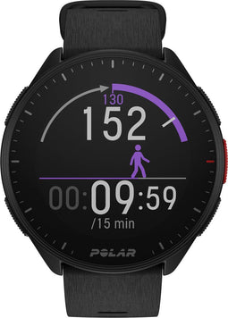 Polar Pacer - GPS-hardloophorloge - Hartslagmeting - Zwart