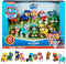 PAW Patrol - 10e verjaardag - Alle poten aan dek-cadeauset met 10 figuren (10 stuks)