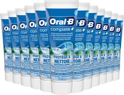 Oral-B Complete Protect & Clean Tandpasta - 12 x 75 ml Voordeelverpakking - Frisse Muntsmaak -