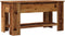 vidaXL - Salontafel - 101x49x52 - cm - bewerkt - hout - oud - houtkleurig
