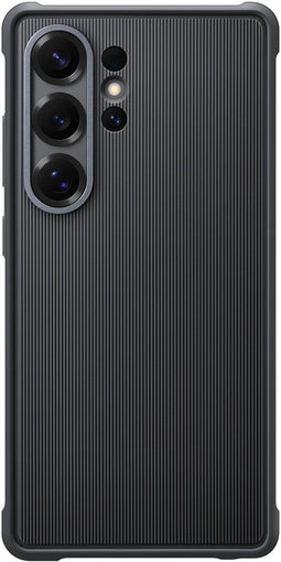 Samsung Galaxy S25 Ultra - Rugged Case - Schokbestendig en krasbestendig - Zwart