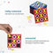 Partizzle 24x Mini Boter Kaas en Eieren Spel - Educatief - Kleurrijk - (24 stuks)