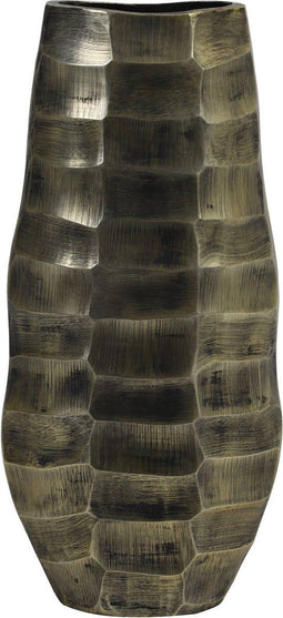 Light & Living Vaas Muka - Brons - 20x11x42cm - Modern