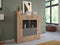 Furnilux Freno - Highboard - Praktische indeling - Grijs Eiken 37x120x117cm