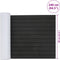 vidaXL - Ligbed - Zelfklevend - Donkergrijs - & - Zwart - 240x60 - cm - EVA - Schuim