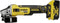 DeWalt DCG405P2 - Haakse slijper - 2x 18V 5,0 Ah accu - Rubberen handvat - 125 mm (2 stuks)