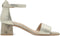 Tamaris COMFORT Essentials - Dames Sandalen - Hakhoogte 5 cm - CLOUDY GOLD - Maat 38
