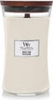 WoodWick Hourglass Large Geurkaars - White Teak - 130 branduren