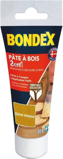 Middelgrote eikenhoutvuller - BONDEX - 420479 - 80 g
